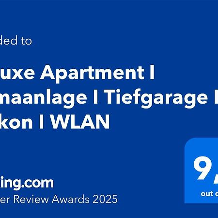 Deluxe Apartment I Klimaanlage I Tiefgarage I Balkon I Wlan Magdeburgo Esterno foto