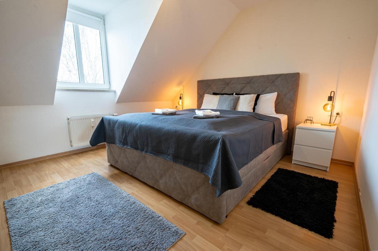 Deluxe Apartment I Klimaanlage I Tiefgarage I Balkon I Wlan Magdeburgo Esterno foto